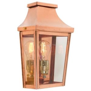 ELSTEAD CHELSEA 1 LIGHT SMALL HALF LANTERN