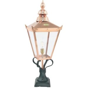ELSTEAD CHELSEA 1 LIGHT GRANDE PEDESTAL LANTERN