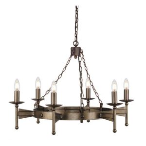 ELSTEAD CROMWELL 6 LIGHT CHANDELIER
