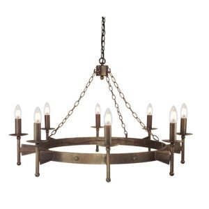 ELSTEAD CROMWELL 8 LIGHT CHANDELIER