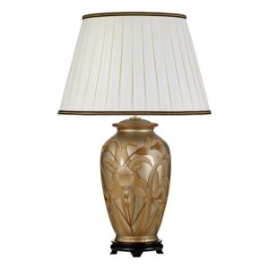 ELSTEAD DIAN 1 LIGHT TABLE LAMP WITH TALL EMPIRE SHADE