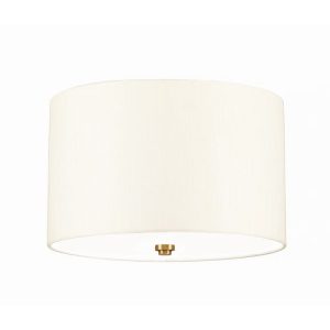 ELSTEAD FLETCHER 14" PENDANT WITH AGED BRASS FINIAL