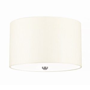 ELSTEAD FLETCHER 14" PENDANT WITH POLISHED CHROME FINIAL