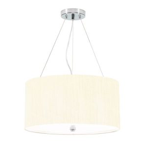 ELSTEAD PEARCE 18" PENDANT WITH POLISHED CHROME CEILING PAN