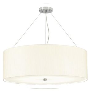 ELSTEAD PEARCE 34" PENDANT WITH POLISHED CHROME CEILING PAN