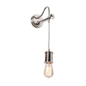 ELSTEAD DOUILLE 1 LIGHT WALL LIGHT - POLISHED NICKEL