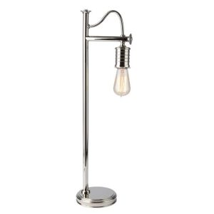 ELSTEAD DOUILLE 1 LIGHT TABLE LAMP - POLISHED NICKEL