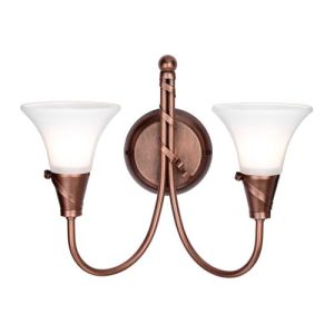 ELSTEAD EMILY 2 LIGHT WALL LIGHT - COPPER