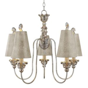 ELSTEAD REMI 5 LIGHT CHANDELIER