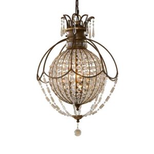 ELSTEAD BELLINI 3 LIGHT CHANDELIER