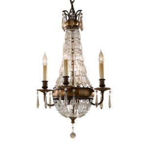 ELSTEAD BELLINI 4 LIGHT CHANDELIER