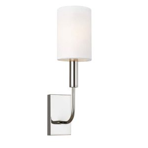 ELSTEAD BRIANNA 1 LIGHT WALL LIGHT - POLISHED NICKEL