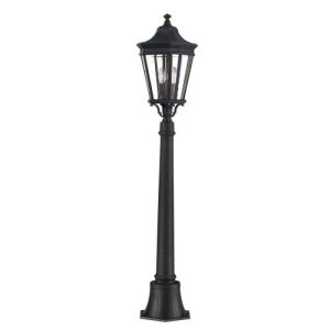 ELSTEAD COTSWOLD LANE 2 LIGHT MEDIUM PILLAR - BLACK