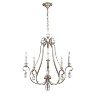ELSTEAD DEWITT 5 LIGHT CHANDELIER