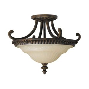 ELSTEAD DRAWING ROOM 2 LIGHT FLUSH