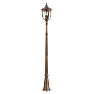ELSTEAD ENGLISH BRIDLE 3 LIGHT LARGE LAMP POST - BRITISH BRONZE