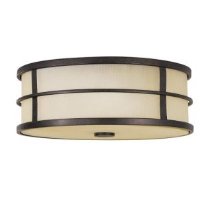 ELSTEAD FUSION 3 LIGHT FLUSH MOUNT