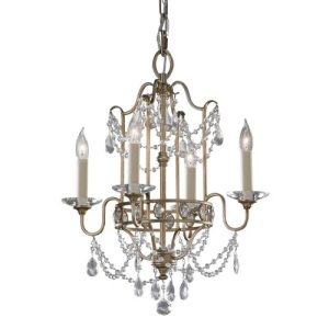 ELSTEAD GIANNA 4 LIGHT CHANDELIER