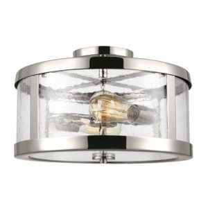 ELSTEAD HARROW 2 LIGHT SEMI FLUSH