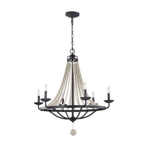 ELSTEAD NORI 6 LIGHT CHANDELIER