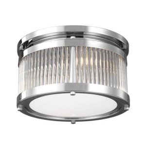 ELSTEAD PAULSON 2 LIGHT FLUSH MOUNT
