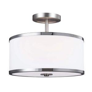 ELSTEAD PROSPECT PARK 2 LIGHT SEMI-FLUSH
