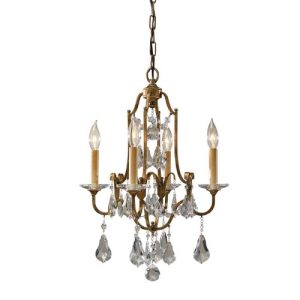 ELSTEAD VALENTINA 4 LIGHT CHANDELIER