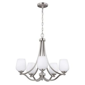 ELSTEAD VINTNER 5 LIGHT CHANDELIER