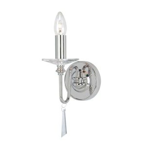 ELSTEAD FINSBURY PARK 1 LIGHT WALL LIGHT - POLISHED NICKEL