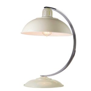 ELSTEAD FRANKLIN 1 LIGHT DESK LAMP - CREAM