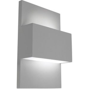 ELSTEAD GENEVE E27 WALL LANTERN - ALUMINIUM