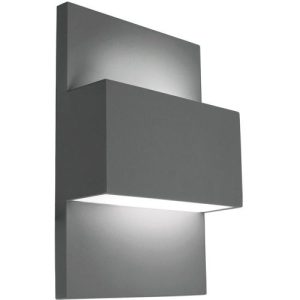 ELSTEAD GENEVE E27 WALL LANTERN - GRAPHITE