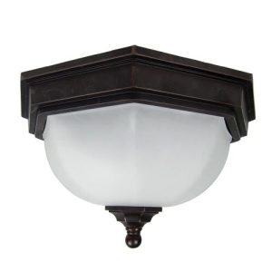 ELSTEAD FAIRFORD 1 LIGHT FLUSH LANTERN