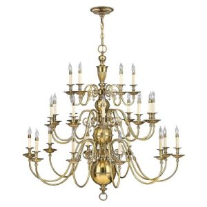 ELSTEAD CAMBRIDGE 25 LIGHT CHANDELIER