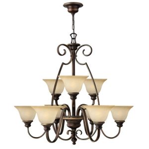 ELSTEAD CELLO 9 LIGHT CHANDELIER
