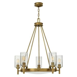 ELSTEAD COLLIER 5 LIGHT CHANDELIER