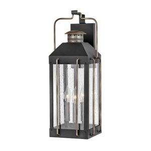 ELSTEAD FITZGERALD 3 LIGHT LARGE WALL LANTERN