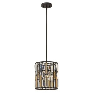 ELSTEAD GEMMA 1 LIGHT MINI PENDANT - VINTAGE BRONZE