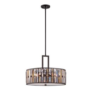 ELSTEAD GEMMA 3 LIGHT PENDANT - VINTAGE BRONZE