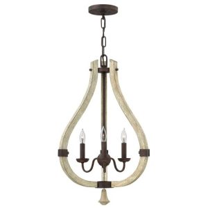 ELSTEAD MIDDLEFIELD 3 LIGHT CHANDELIER