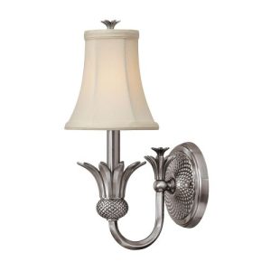 ELSTEAD PLANTATION 1 LIGHT WALL LIGHT - POLISHED ANTIQUE NICKEL