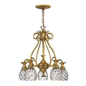 ELSTEAD PLANTATION 5 LIGHT CHANDELIER