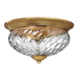 ELSTEAD PLANTATION 3 LIGHT FLUSH MOUNT