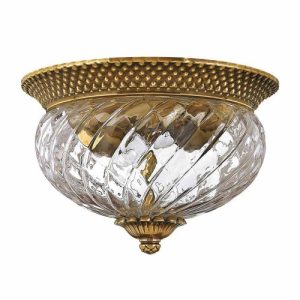 ELSTEAD PLANTATION 2 LIGHT FLUSH MOUNT