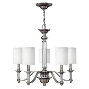 ELSTEAD SUSSEX 5 LIGHT CHANDELIER
