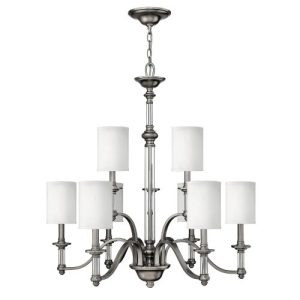 ELSTEAD SUSSEX 9 LIGHT CHANDELIER