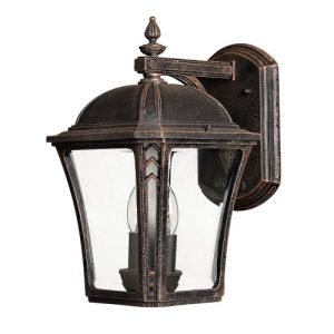 ELSTEAD WABASH 2 LIGHT MEDIUM WALL LANTERN