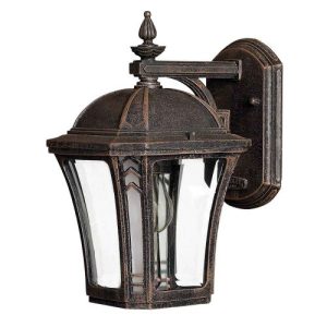 ELSTEAD WABASH 1 LIGHT SMALL WALL LANTERN
