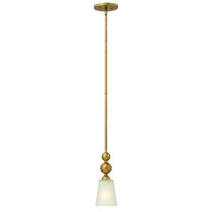 ELSTEAD ZELDA 1 LIGHT MINI PENDANT - VINTAGE BRASS