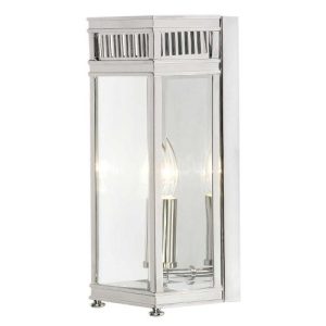 ELSTEAD HOLBORN 1 LIGHT HALF LANTERN SMALL - POLISHED CHROME